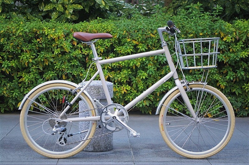 tokyobike20 IVORYにバスケットと泥除けを装着 | VelostyleTICKET