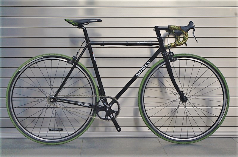 SURLY STEAMROLLER MILITARY GREEN | VelostyleTICKET