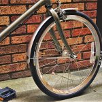 ミニベロの電動アシスト自転車デイトナの画像