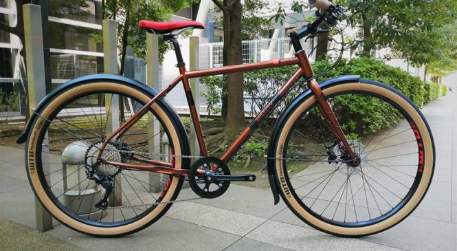 隙のないクロスバイクが好き