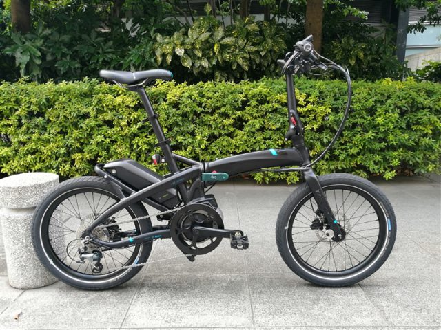 折り畳み自転車ブランドternのe-bikeの2021年モデルvektron s10