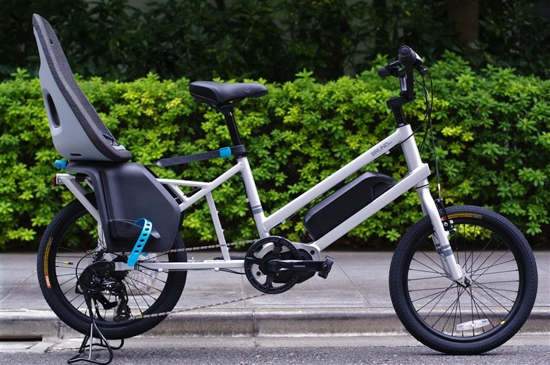 日常を旅にする自転車bruno 新作e-bike(電動アシスト自転車)は20インチミニベロ "e-tool"