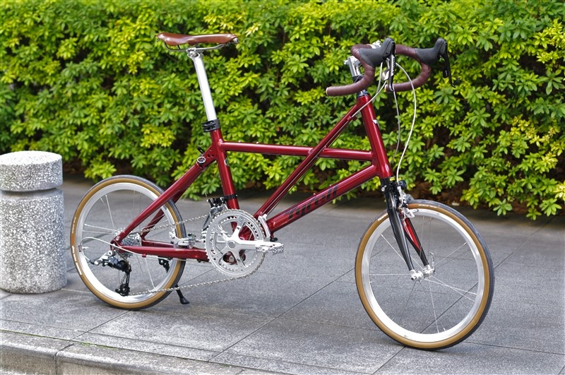 香川県発のtyrell 軽量な折り畳み自転車fx sram rival仕様ドロップハンドル完成車