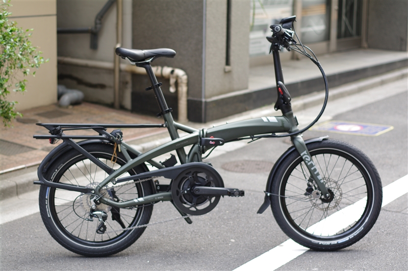 折り畳み自転車ブランドternのe-bike "vektron s10" 折り畳み可能な電動アシスト自転車