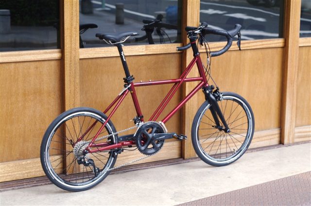 国産ハンドメイドクロモリフレームの折り畳み自転車 TYRELL FCX