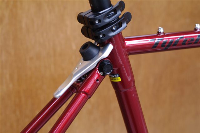 国産ハンドメイドクロモリフレームの折り畳み自転車 TYRELL FCX
