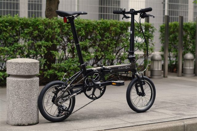 折り畳み自転車の代名詞 DAHON ”K3" 14インチで7KG台の軽量な折畳自転車