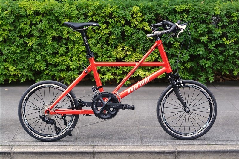 香川県の自転車メーカー TYRELL 軽量かつ走りのいい折り畳み自転車 FX SHIMANO 105 完成車
