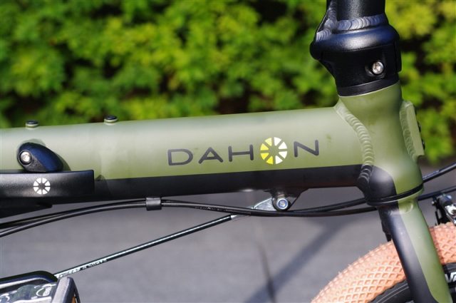 14インチの軽い折り畳み自転車 DAHON K3 VANSタイヤ カスタム