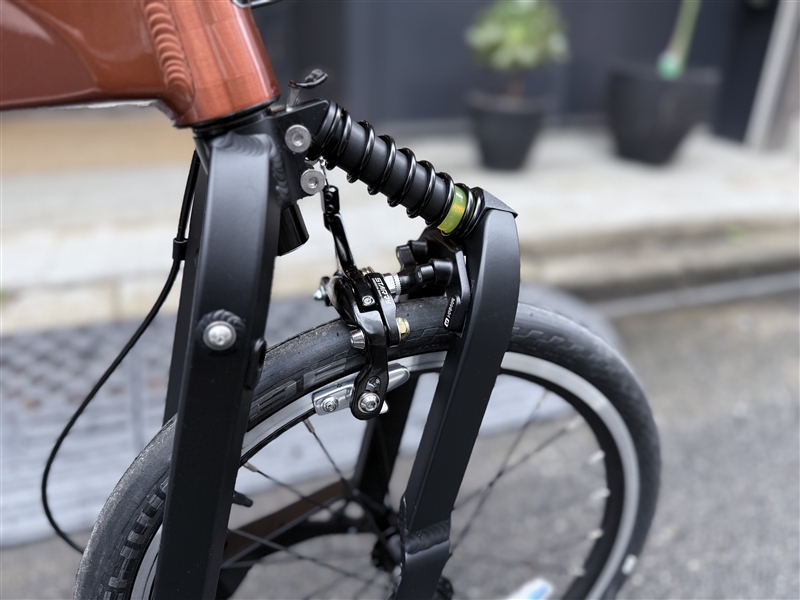 折り畳み自転車 BIRDY AIR "WHISKEY BROWN"