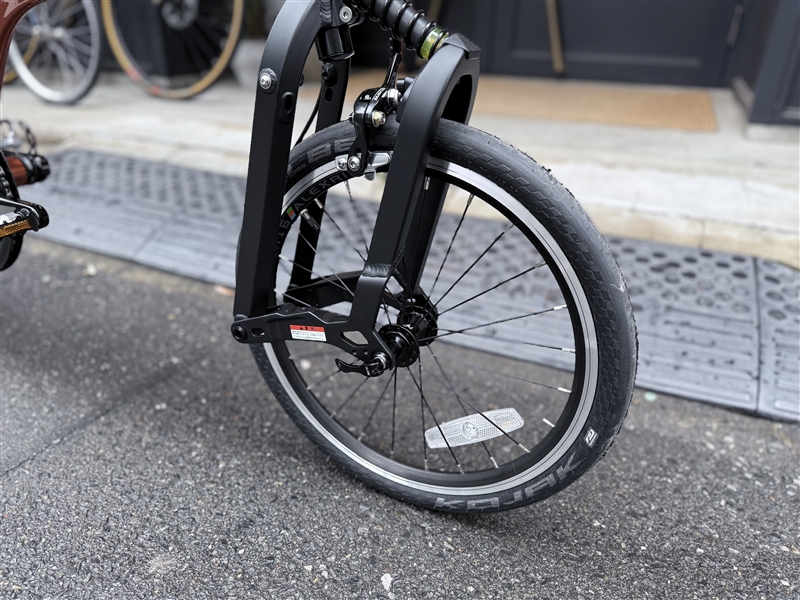 折り畳み自転車 BIRDY AIR "WHISKEY BROWN"