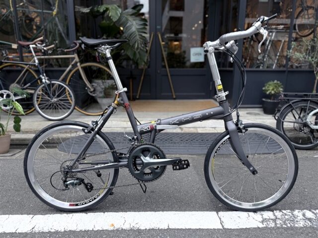 走行性と快適性に優れた折り畳み自転車 KHS "F-20RC"