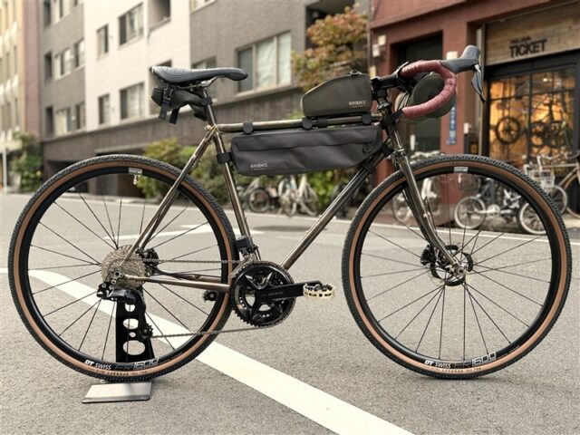 国産ハンドメイドフレーム EBS グラベルフレーム