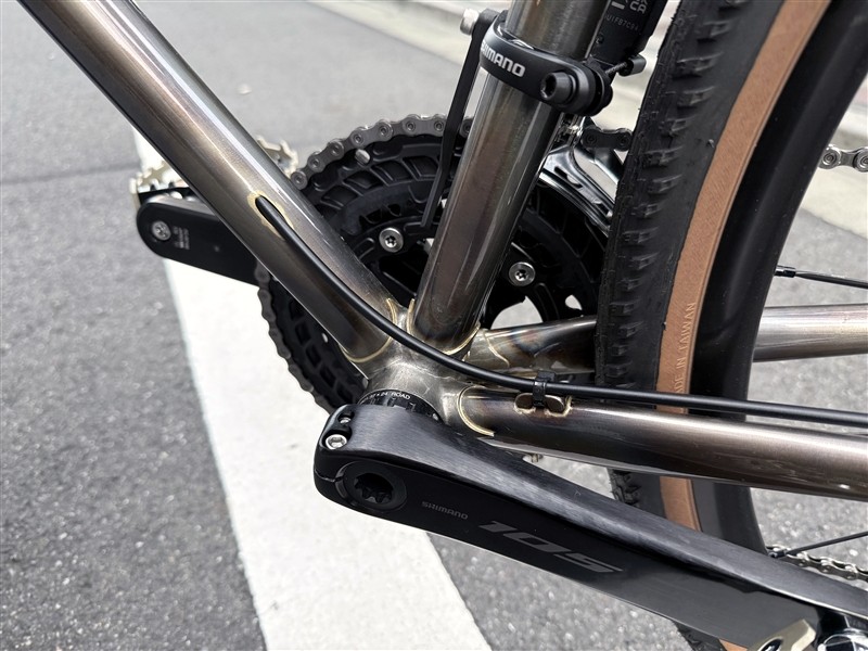 国産ハンドメイドフレーム EBS グラベルフレーム