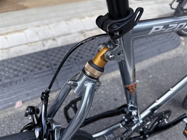 走行性と輪行を両立 KHS "P-20RC"