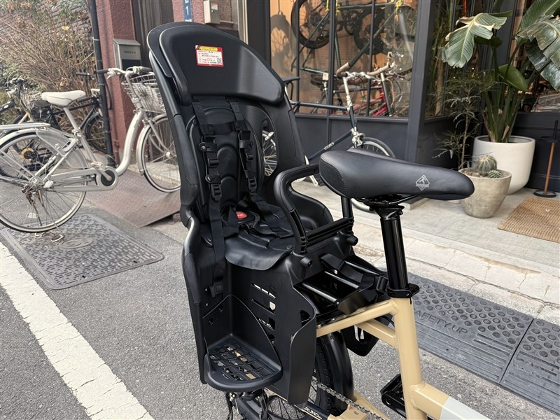 チャイルドシート取り付け可能なE-BIKE BRUNO "E-TOOL"