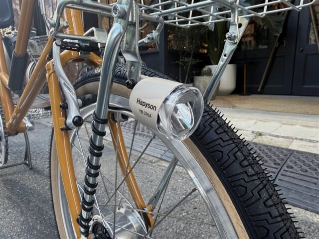 チャイルドシート取り付け可能な日本製ミニベロフレーム EBS "LEAFLONG"